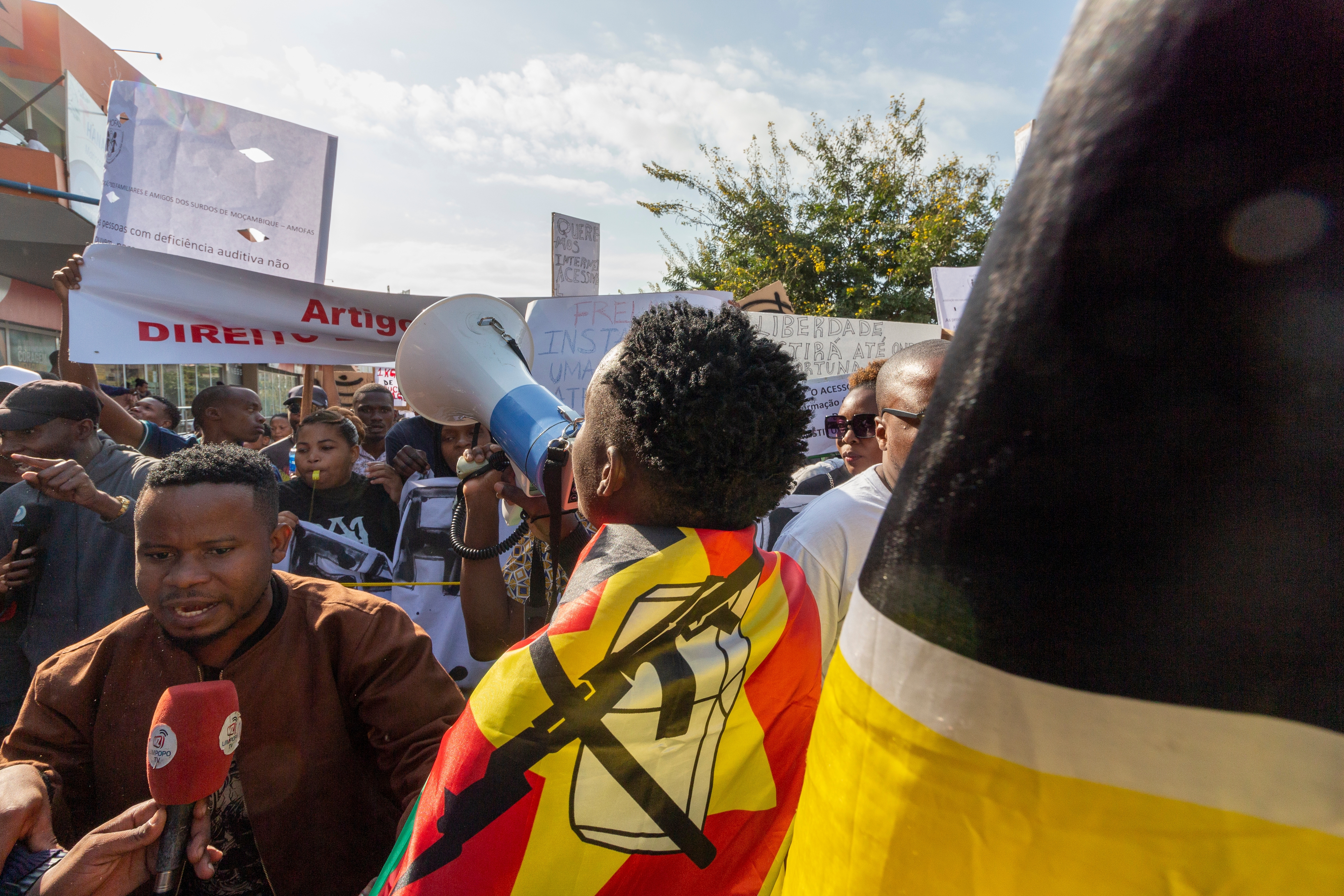 Mozambique protest