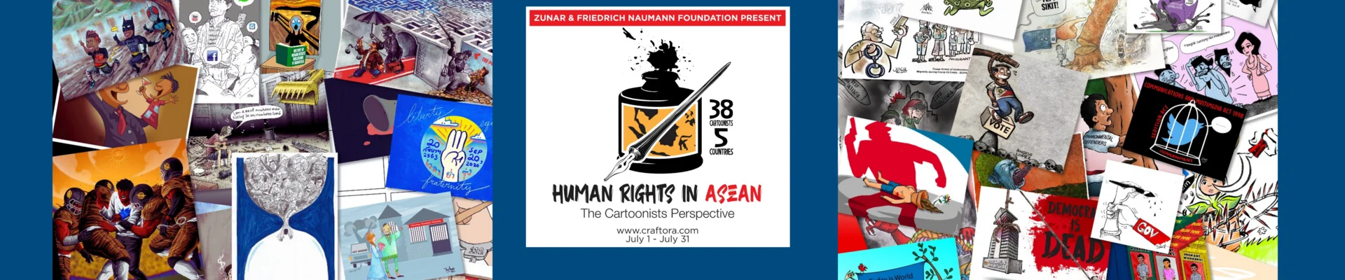 Human Rights, Cartoons. 
