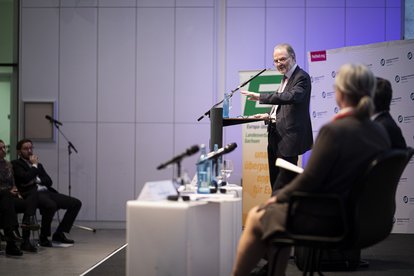 Foto: Timothy Garton Ash während seines Impulsvortrages