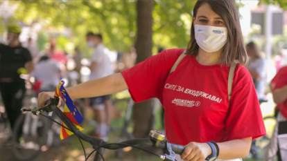 Wahlkampagne der pro-europäischen Mozheme (We can)