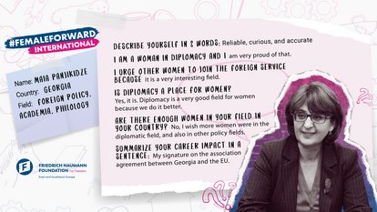 Maia Panjikidze #FemaleForward Quote