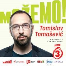 Tomislav Tomaševič has good prospects of being elected mayor of Zagreb on 30 May