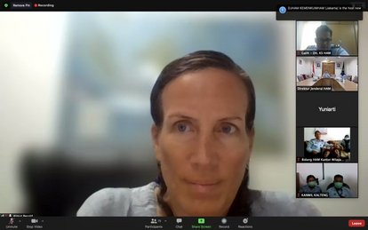 Project Director FNF Indonesia, Dr. Almut Besold