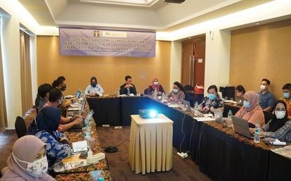 Direktur Jenderal HAM, Mualimin Abdi di FGD Grand Zuri BSD City