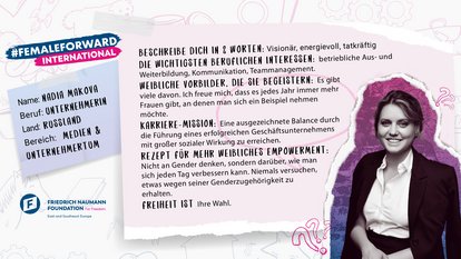 Nadya spricht über sich