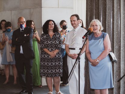 Ausstellung im Puschkin-Museum, Eröffnung