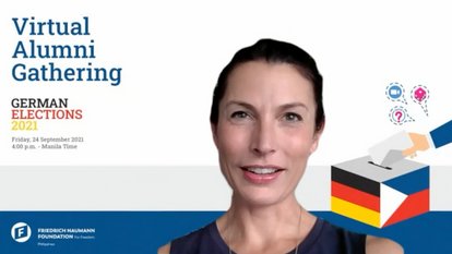 Rebecca Zistel welcomes the FNF Alumni