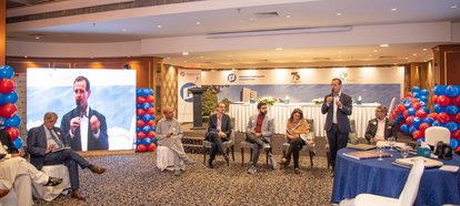 Markus Strohmeier, MD Siemens Pakistan , 19 IAF Alumni Event , Lahore, Nov 2021