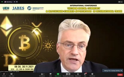 Prof. Dr. Andreas Stoffers gave the opening speech