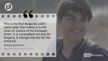 Think Freedom Freedom is in Action Film Baby Sara