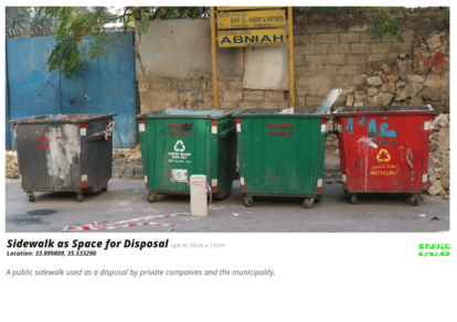 Photo conveying an illegal separator