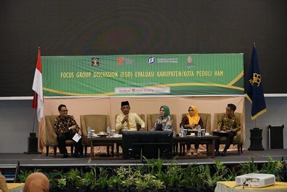 Focus Group Discussion -  Evaluasi Penilaian Kabupaten/Kota Peduli HAM