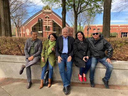 Some participants at the King Center
