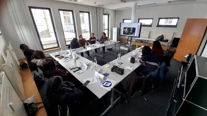 Mit Materia und Dahm im Gespräch