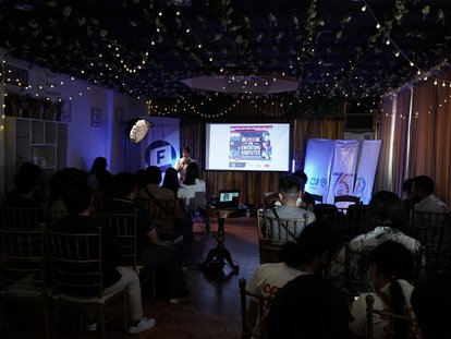 Freedom Vlog Masterclass Day 2 underway