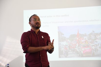 Rizal Hamdan at International Academy for Leadership (IAF)