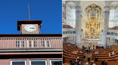 Clock Tower and Church