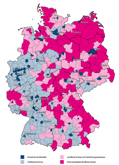 Kreistypen in Deutschland