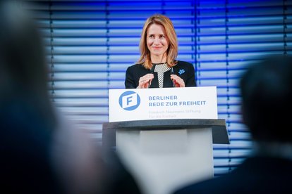 Kaja Kallas Rede zur Freiheit Naumann Stiftung Berlin