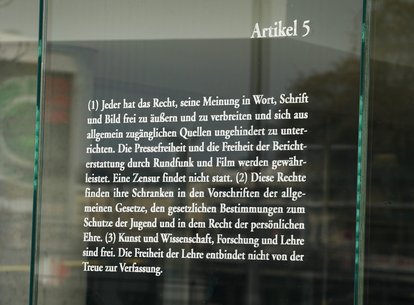 Der Artikel 5 des Grundgesetzes