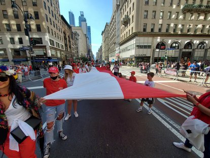 Polnischstämmige Amerikaner feiern gemeinsam zu Ehren von Brigadegeneral Casimir Pulaski