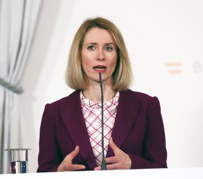 Estlands Ministerpräsidentin Kaja Kallas
