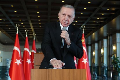 Der türkische Präsident Recep Tayyip Erdogan