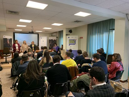 Members of the Migration Policy Group during the Migration working program in Sicily