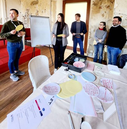 Members of the Migration Policy Group during the Migration working program in Sicily