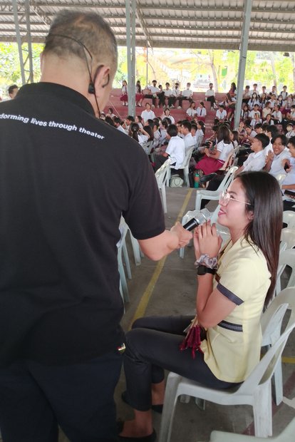 PETA interviews attendees