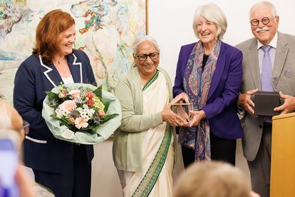 Preisverleihung an Trupti Mehta