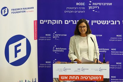 Anne Cohen-Koehler, Israel Project Coordinator at the Friedrich Naumann Foundation for Freedom