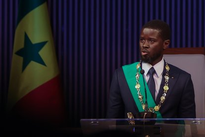 he newly elected President Bassirou Diomaye Faye is seen as a symbol of the anti-establishment.