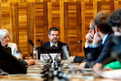 Dr Marco Buschmann during his keynote speech.