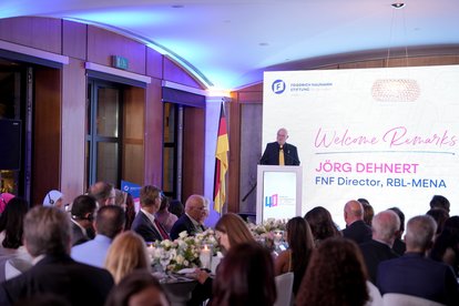 Jörg Dehnert, Regional Director for the Middle East and North Africa for FNF.