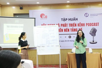 Training &quot;Building and Developing Podcasts on Digital Platforms&quot;