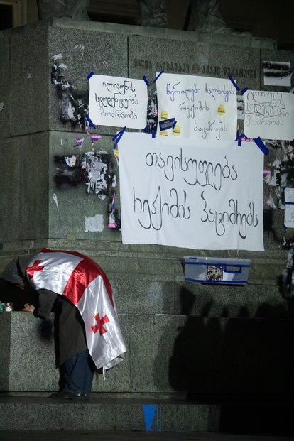 Protest action Georgia 3