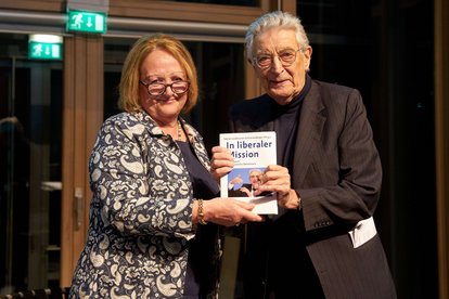 Gerhart Baum und Sabine Leutheusser-Schnarrenberger