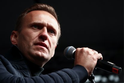 September 29th, 2019: Opposition activist Alexei Navalny addresses a rally in support of political prisoners in Prospekt Sakharova Street