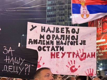Proteste in Serbien