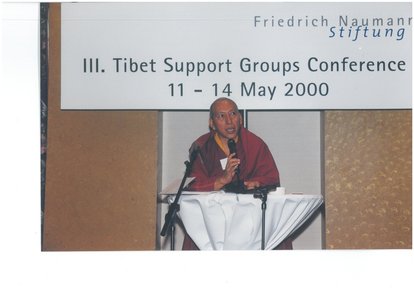 III. Tibet Support Groups Conference 11.-14.05.2000