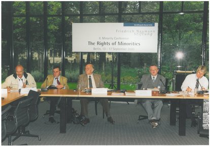 II. Minority Conference  The Rights of Minorities - Berlin, 13.-17.09.2000