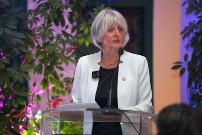 Vorstandsmitglied Anne Brasseur betonte in ihrer Jubiläumsrede