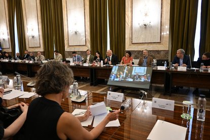 Dr. Raed Arafat, State Secretary, attended the Roundtable on Election Interference as a special guest.