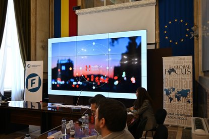 Miroslav Sazdovski, Senior Analyst at Hybrid CoE (European Centre of Excellence for Countering Hybrid Threats) Helsinki, presented during the Models of Resilience panel discussion.