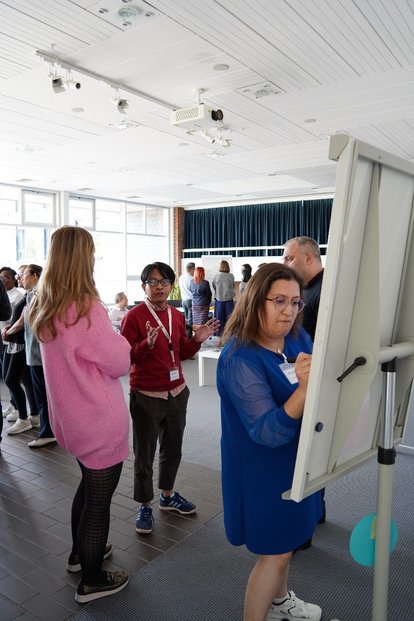 Unconference: A participatory exercise in co-designing a conference session.