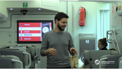 One of the experts onboard the Startup Express 