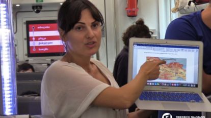 One of the experts onboard the Startup Express 