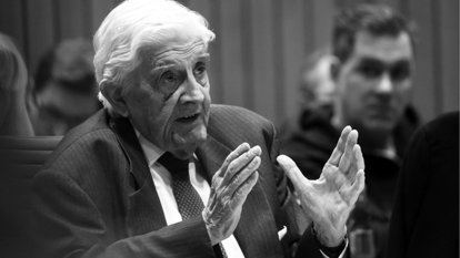   Burkhard Hirsch im Landtag NRW, 2019.