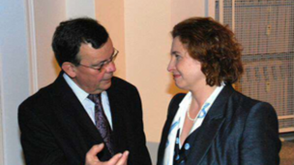 Rolf Berndt beim Festakt zum 50. Todestag von Theodor Heuss 